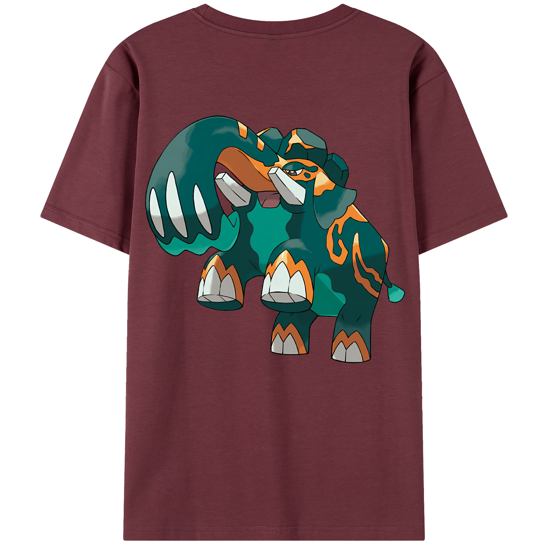 （画像用） ポケットモンスター Pokémon 綿100％半袖Tシャツ（背面プリント）